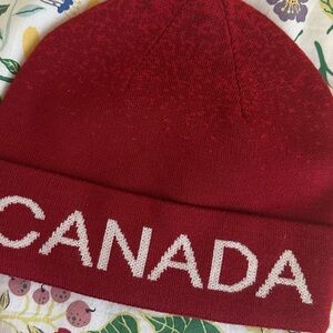 Lululemon Athletica Red Knit Beanie